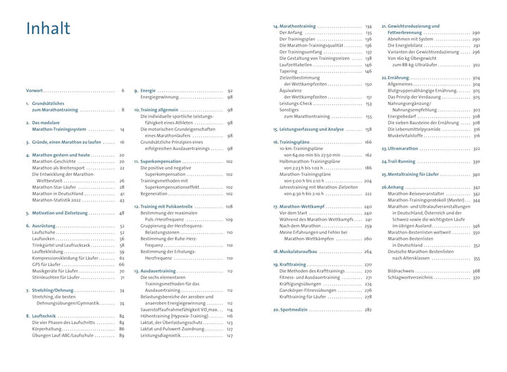 Das grosse Buch vom Marathon: Lauftraining für Marathon, Halbmarathon und 10 km. Mit Trainingsplan f