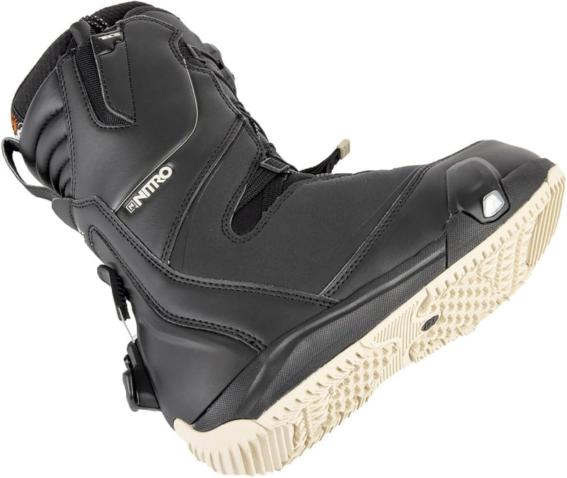 CAVE TLS Step ON All Mountain Freestyle Freeride Schnellschnürsystem Boot Snowboardboot 24 BLACK-SAN