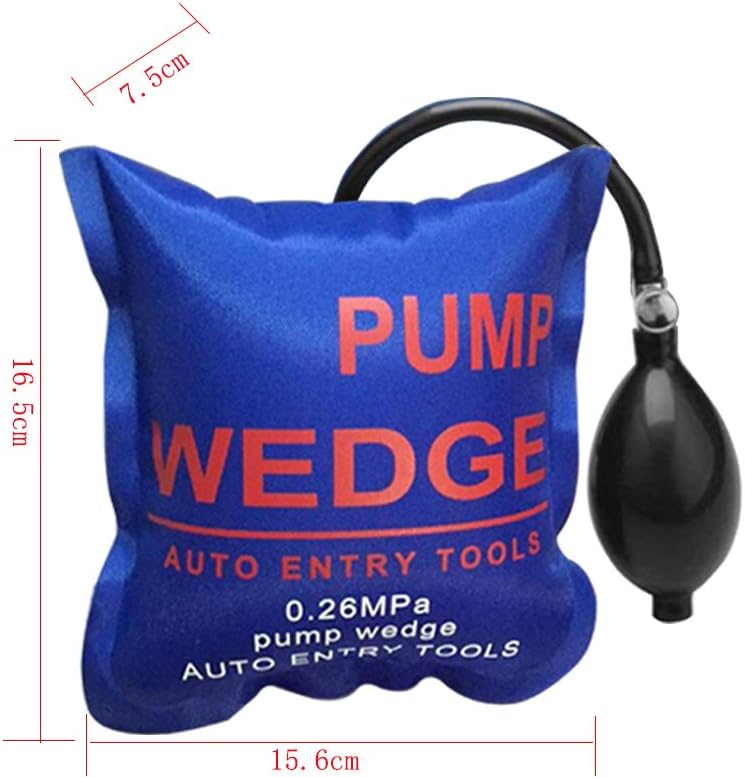 WANYI 6 Stück Pneumatikspanner Montagekissen Montagehilfe Fenster Quadratisch Air Wedge Pump Fenster