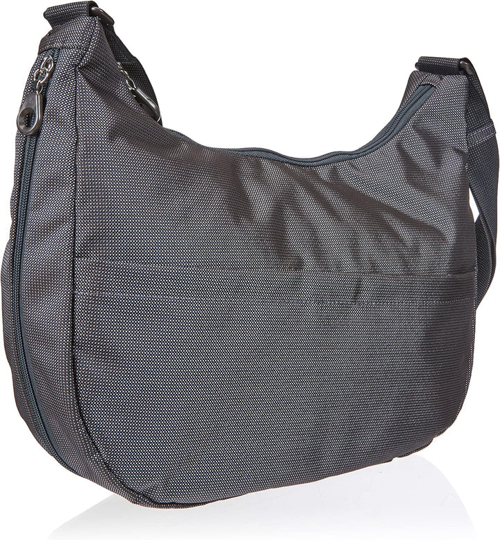 Mandarina Duck Damen Md 20 Schultertasche 37x35x12 (L x H x W) Steel, 37x35x12 (L x H x W) Steel