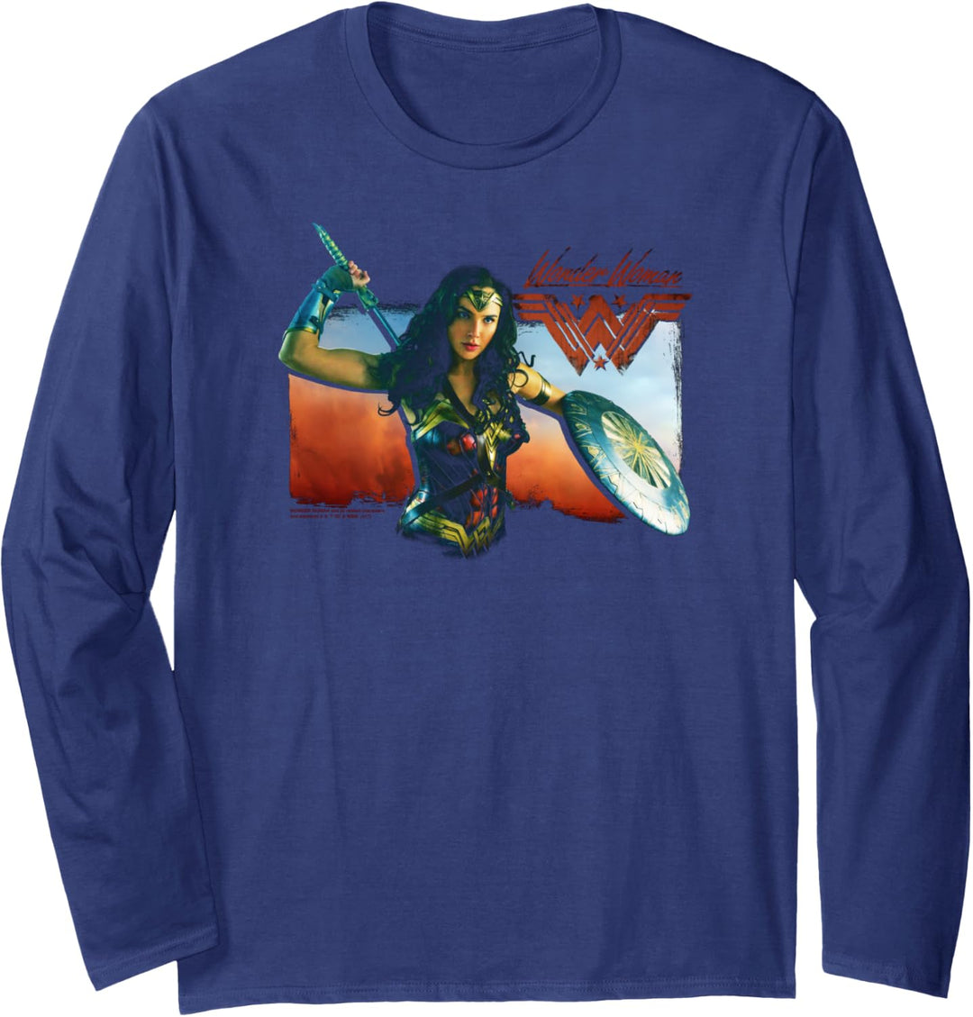 Wonder Woman Movie Warrior Woman Langarmshirt