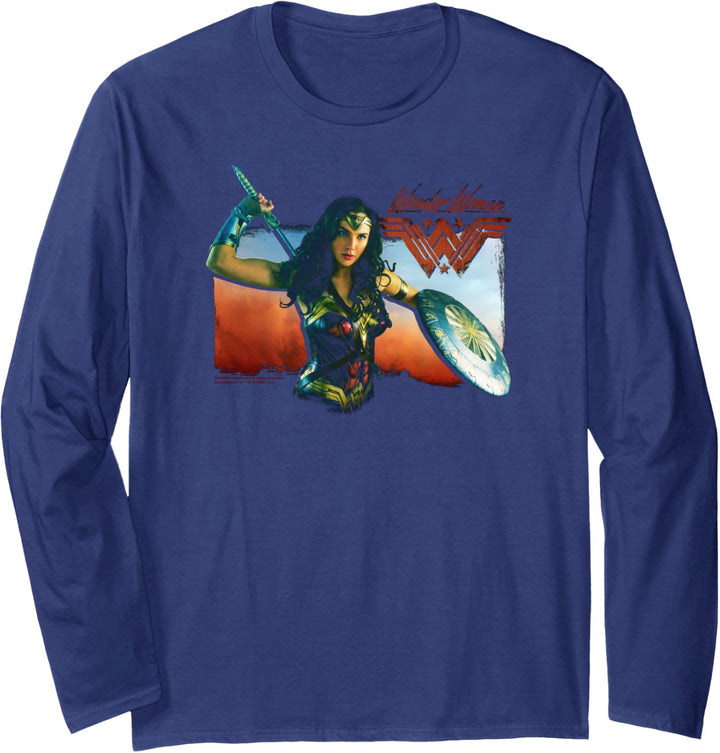 Wonder Woman Movie Warrior Woman Langarmshirt