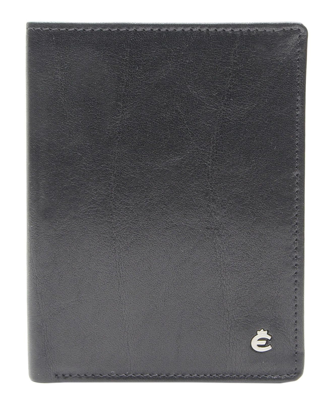 Esquire Toscana Ausweisetui Leder 10 cm Schwarz, Schwarz