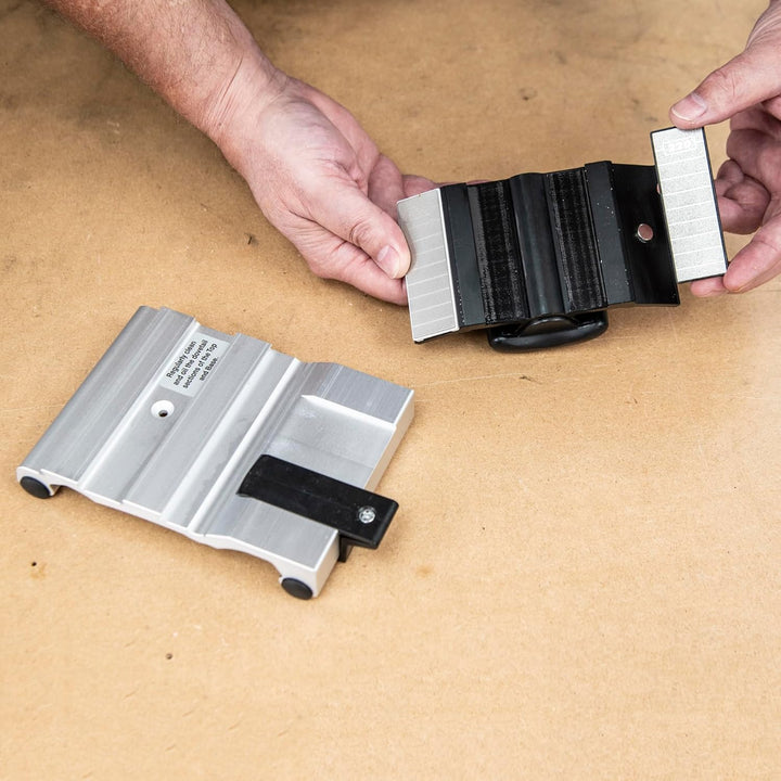 Trend Fast Track MK2 Schärfer, Ideal für alle Meissel und Hobeleisen von 3 mm bis 65 mm Breite, Diam