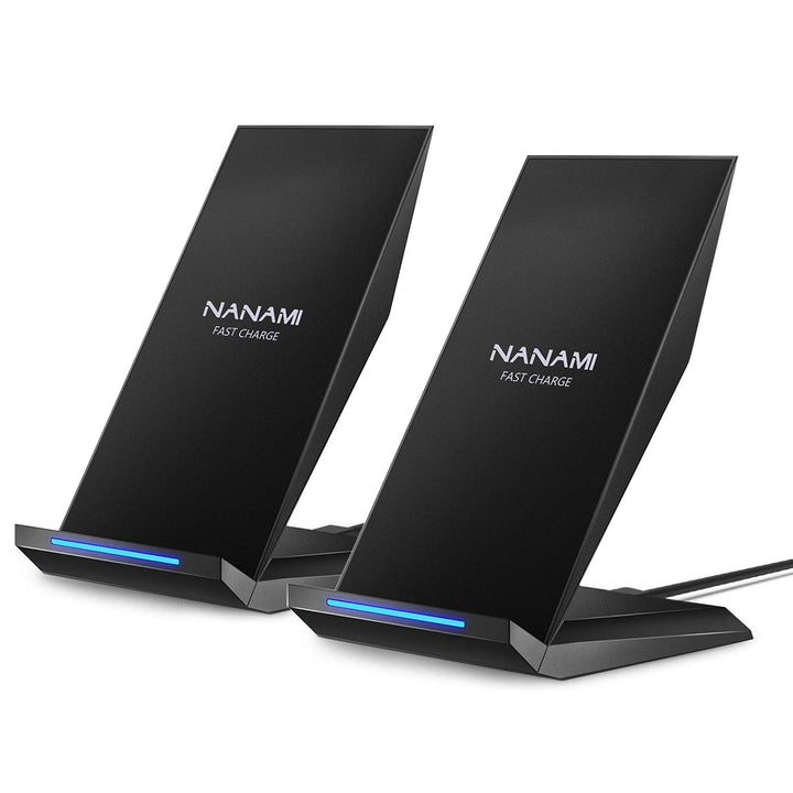 NANAMI Wireless Charger, 2-Pack 15W induktive ladestation für Samsung Galaxy S26 S25 S24 S23 S22 S21