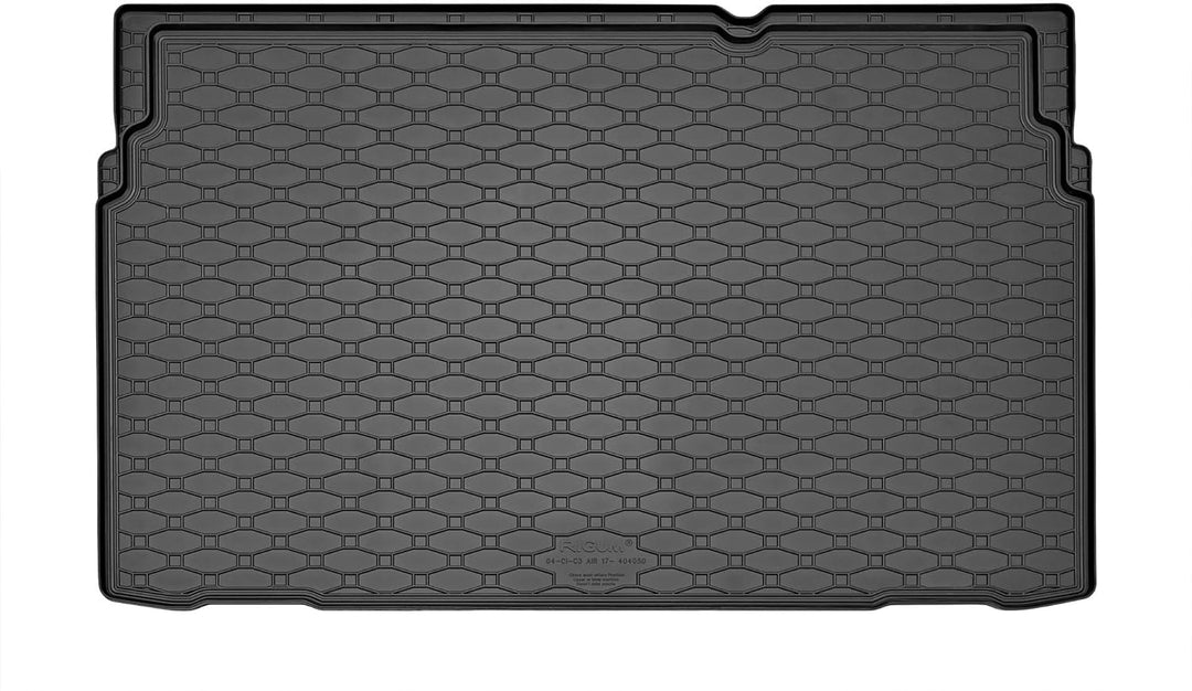 Passgenaue Kofferraumwanne und Gummifussmatten geeignet für Citroen C3 Aircross ab 2017 + Gurtschone