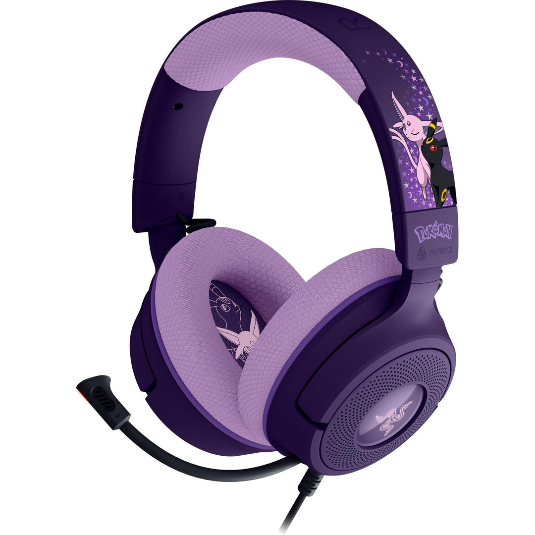 Razer Kraken V4 X Pokémon Espeon &amp; Umbreon Edition - Kabelgebundenes USB Gaming-Headset - Triforce 4