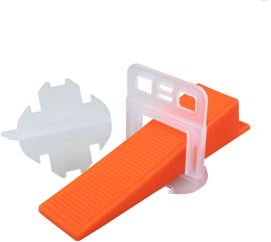 Fliesen Nivelliersystem 2 mm Basis-Set 250 Laschen u. 250 Keile + Metallzange Basis-Set 250L+250K+M-