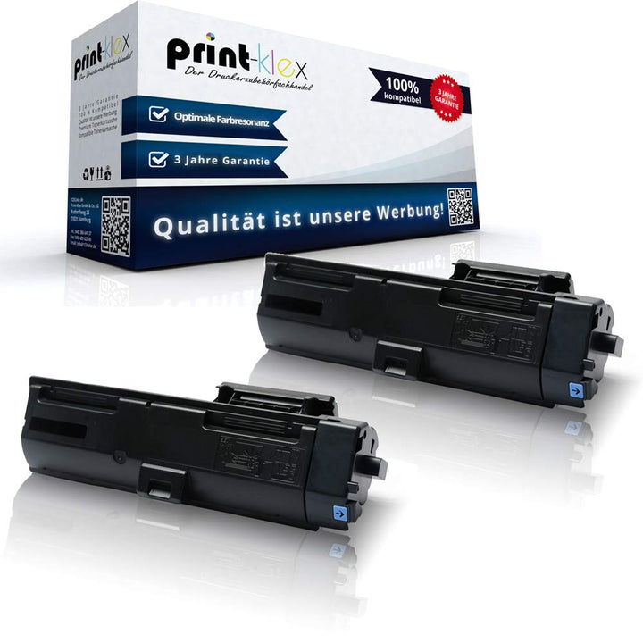 2X Print-Klex Tonerkartuschen kompatibel für Kyocera ECOSYS P2040DN P2040DW 1T02RY0NL0 TK1160 TK-116