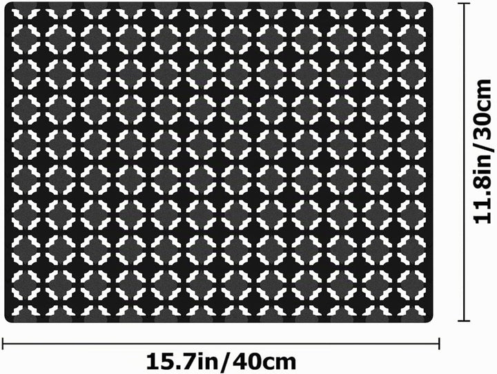 Top-spring Spülbeckenmatte, 2-tlg. Küchenspülen-Schutzmatte für Keramik-/Edelstahlspülen, zuschneidb