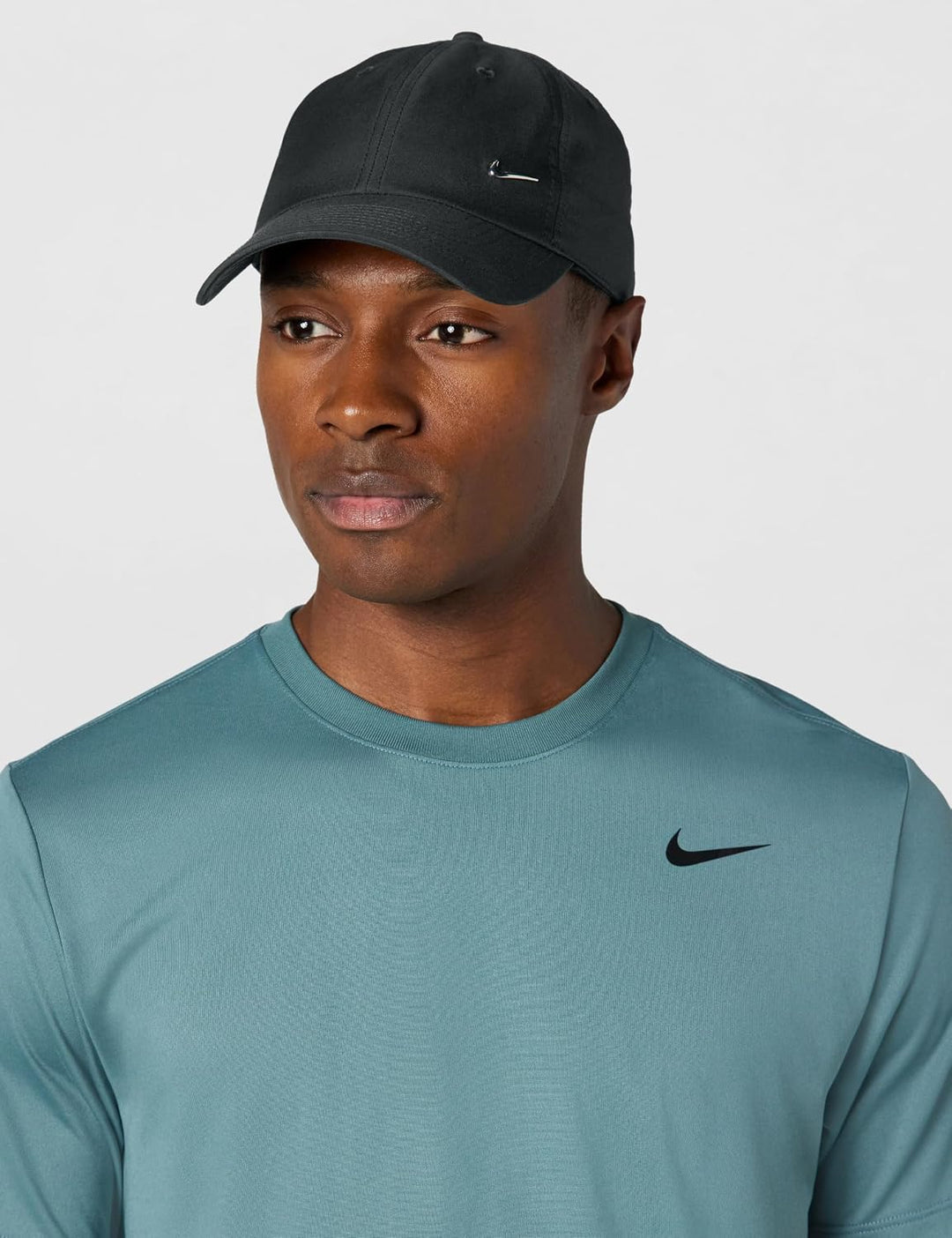 Nike Herren Baseballkappe Df Club M-L Black/Metallic Silver, M-L Black/Metallic Silver