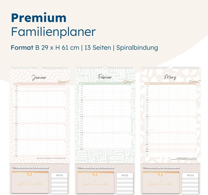 Premium-Familienplaner 2027: Familienplaner, Premium-Familienplaner 2027