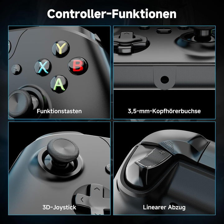 Kabelgebundener controller für xbox one,Wired Controller für Xbox Series X|S, Xbox One & Windows 10/