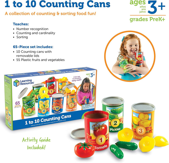 Learning Resources Zähldosen 1 bis 10