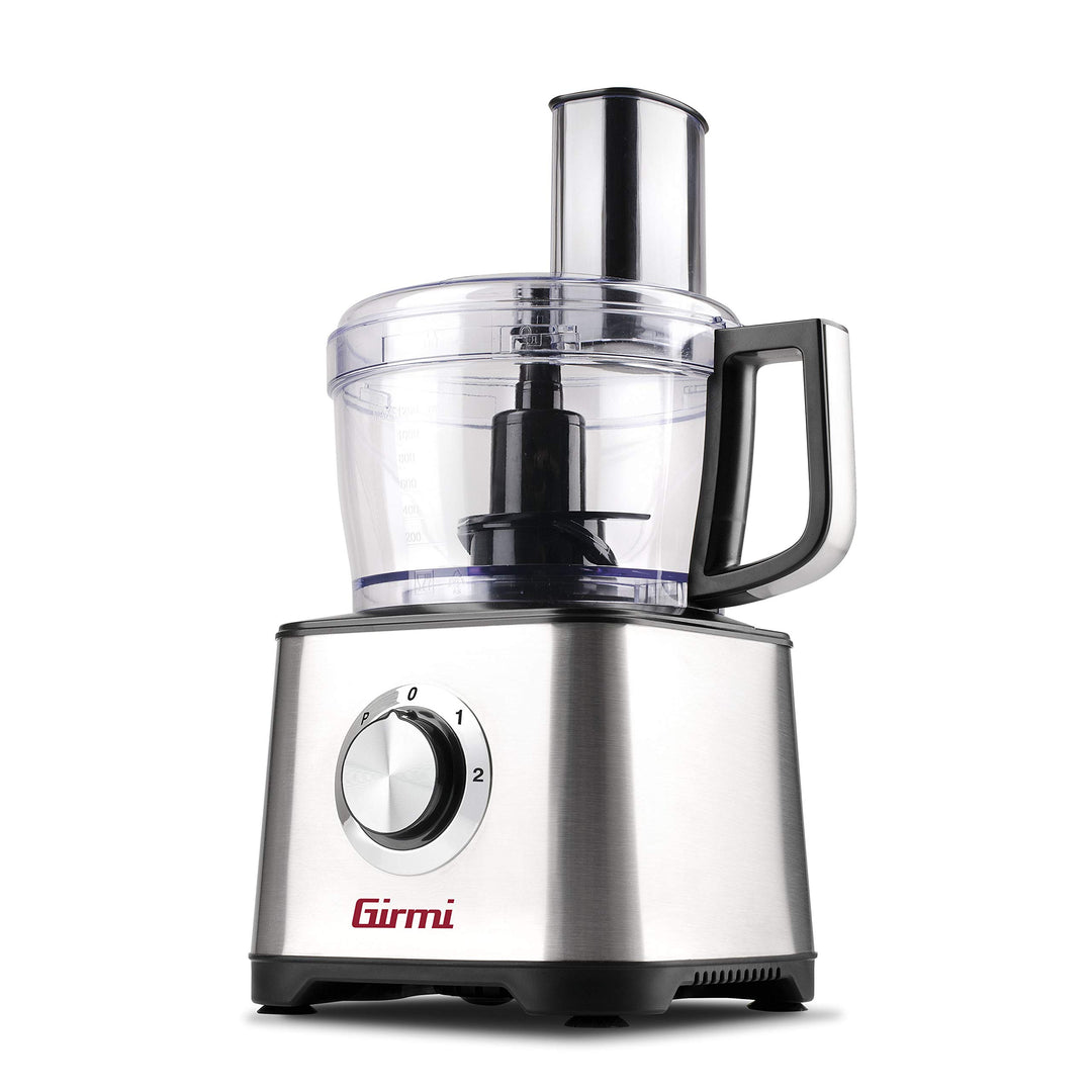 Girmi RB76 Multifunktions-Küchenmaschine Mastro Girmi, 600W, Gehäuse aus Edelstahl, 1,2L Fassungsver