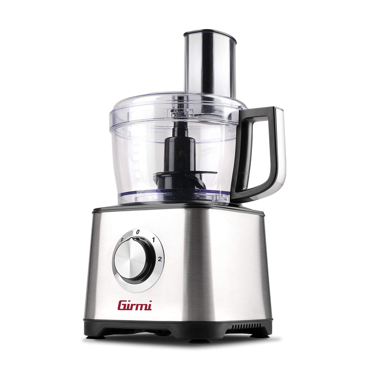 Girmi RB76 Multifunktions-Küchenmaschine Mastro Girmi, 600W, Gehäuse aus Edelstahl, 1,2L Fassungsver