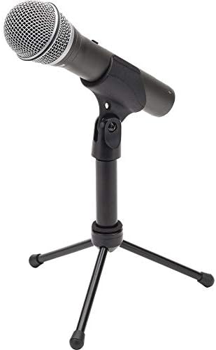 Samson Q2U Aufnahme- und Podcasting-Paket - Dynamisches USB / XLR-Mikrofon mit Zubehör, grau Single,
