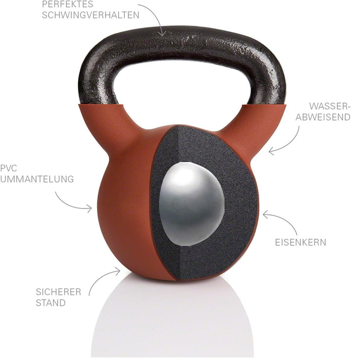 Sport-Tec Kettlebell, Kugelhantel, Workout, Fitness, Bodybuilding, Kurzhantel, Gewichtskugel, Schwun