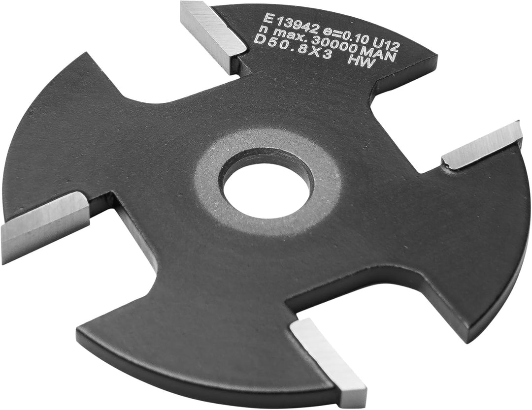 ENT 13942 Scheibennutfräser HW, Schaft (S) 8 mm, Durchmesser (D) 50,8 mm, NL 3 mm, Z4 D=50,8 / NL=3,