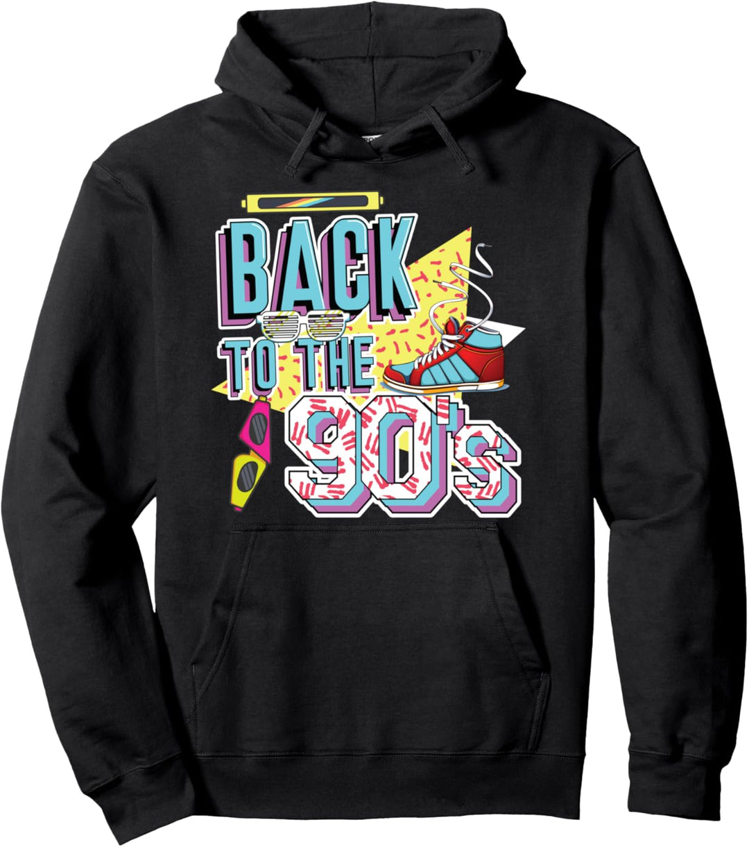 80er I 90er Jahre Retro Geschenk-Idee I Pullover Hoodie