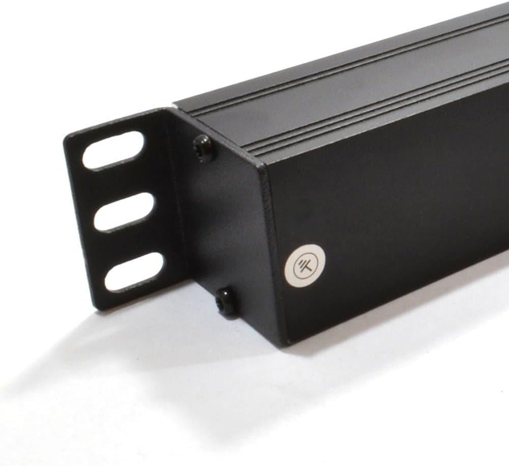 Strom Verteilen Einheit 6 Wege C13 IEC 19 inch Horizontal PDU Zum C14 Stecker [6 Way Horizontal], 6