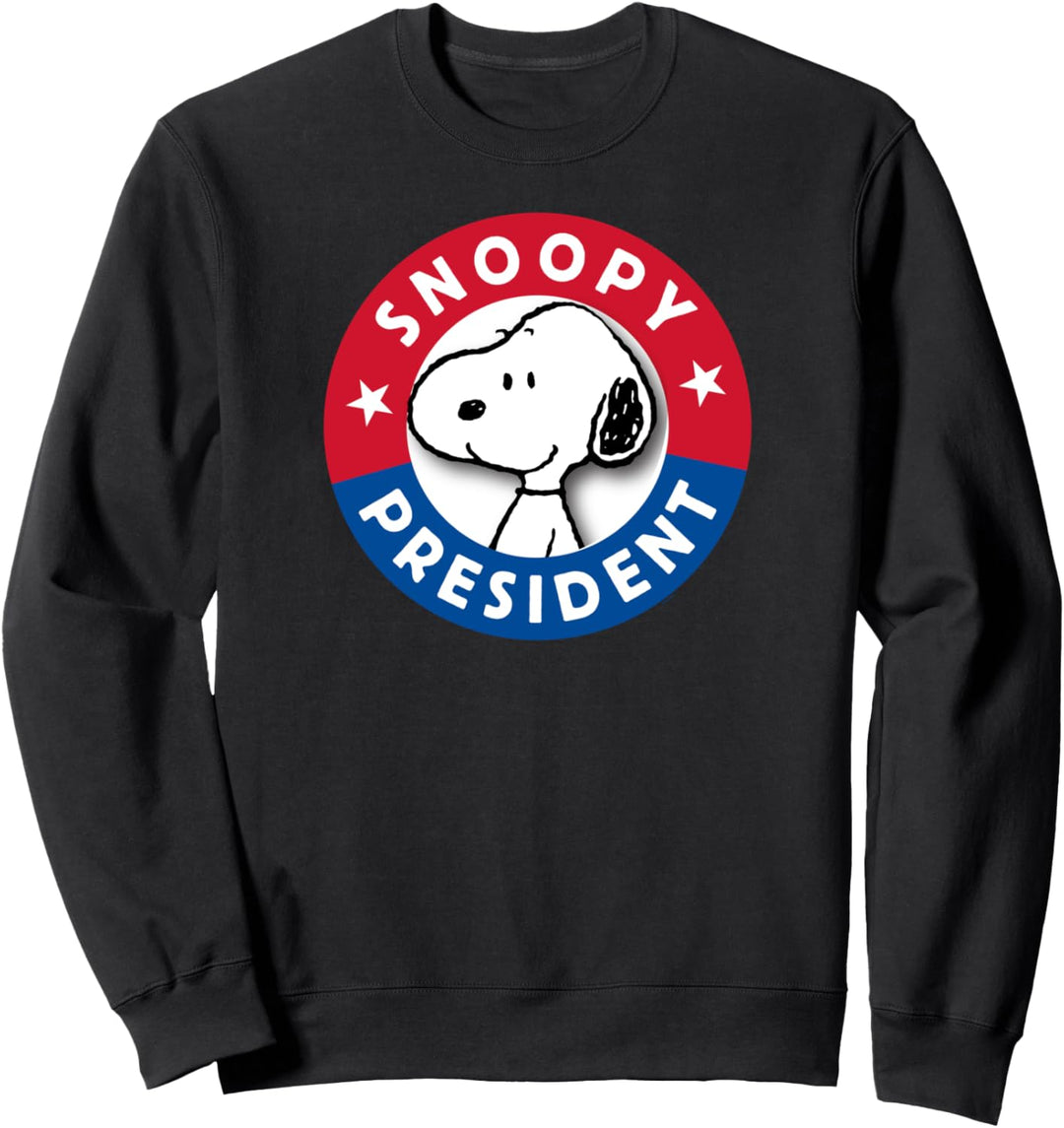 Peanuts Snoopy als Präsident Sweatshirt