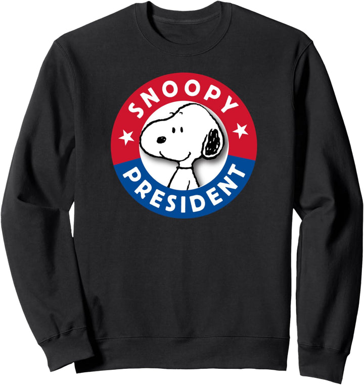 Peanuts Snoopy als Präsident Sweatshirt