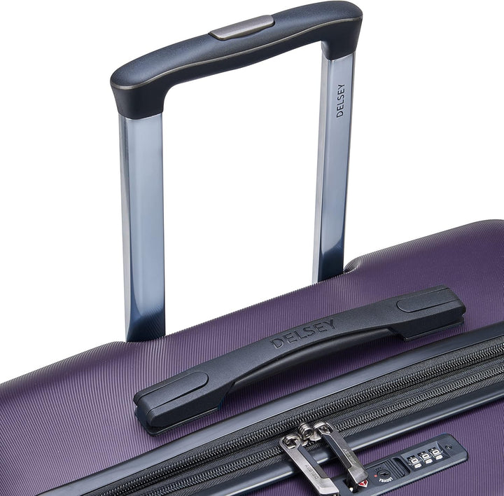 Delsey Paris - Air Armour – Langer Koffer, starr, ausziehbar – 4 doppelte Räder – 77 x 51 x 30 cm –