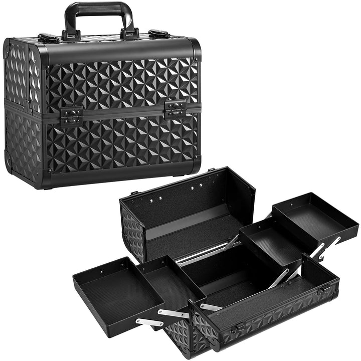 Kosmetikkoffer Schminkkoffer Make up Koffer Friseurkoffer Nagelkoffer Make-up Aufbewahrung friseurko