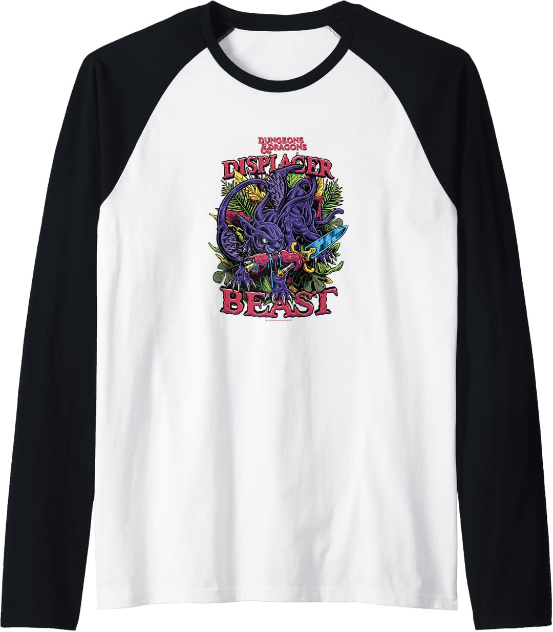 Dungeons &amp; Dragons Displacer Beast Raglan