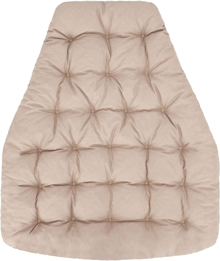 Hängesessel Kissen, Auflage für Polyrattan/Rattan Hängeschaukel, Polster, Hängekorb, Schaukel Korb,