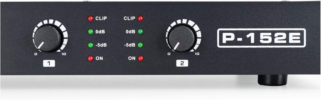 Pronomic P-152E MKII Endstufe - 2-Kanal Endstufe - Leistung RMS/4 Ohm: 2x 150 Watt - Besonders geeig