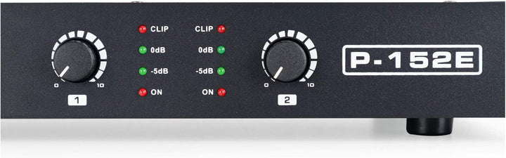 Pronomic P-152E MKII Endstufe - 2-Kanal Endstufe - Leistung RMS/4 Ohm: 2x 150 Watt - Besonders geeig