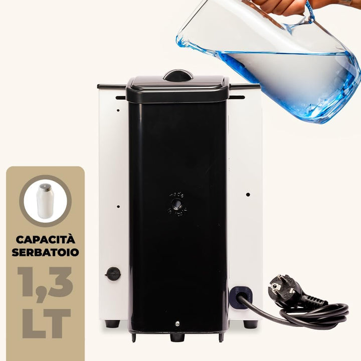 FABER COFFEE MACHINES | Plast-Schlitzmodell | Kaffeepadmaschine für ESE-Pads 44 mm | Einstellbarer M