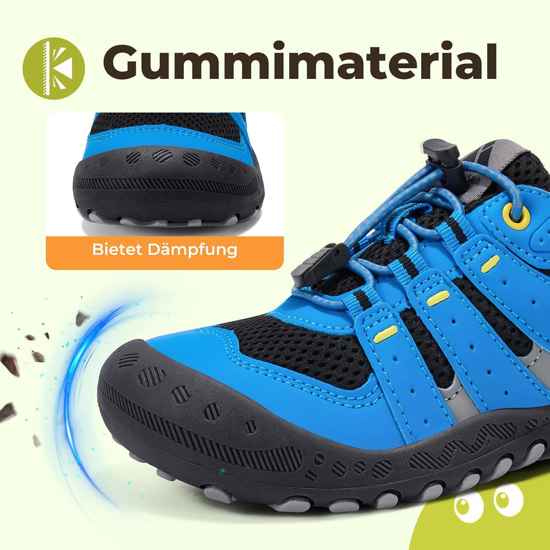 Mishansha Unisex-Kinder Turnschuhe Trekkingschuhe Mädchen Wanderschuhe Outdoor Sportschuhe 24-38 27
