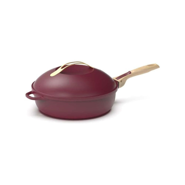 COOKUT - Die fabelhafte 8-in-1-Pfanne – 24 cm – ein einziges Utensil, das Pfanne, Topf, Schmorpfanne