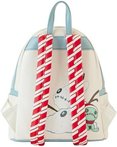 Disney Stitch Holiday Snow Angel Glitter Mini Rucksack, Weiss/opulenter Garten, Einheitsgrösse, Mini