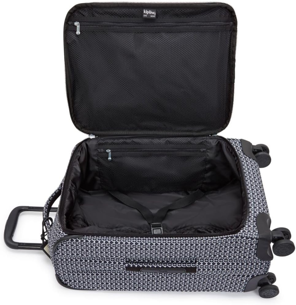 Kipling New YOURI SPIN S Kleiner Spinner in Kabinengrösse, Carry On, Aufdruck der Signatur Dd2