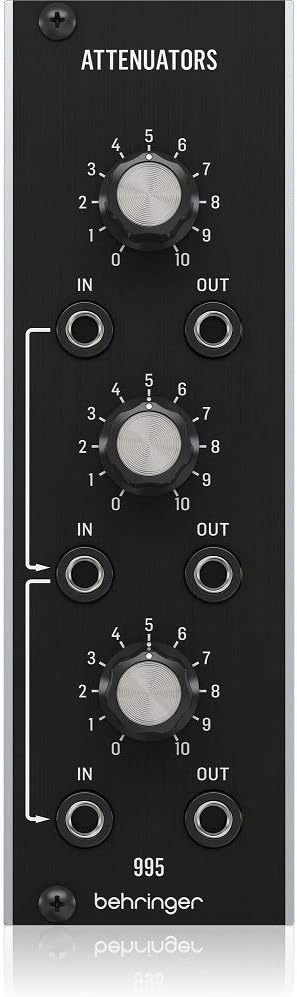 Behringer 995 ATTENUATORS Legendäres analoges Attenuator-Modul für Eurorack, 995 ATTENUATORS