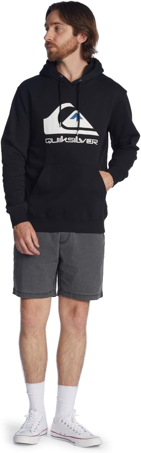 Quiksilver Big Logo - Kapuzenpulli für Männer Blau Anthracite XS, Anthracite XS
