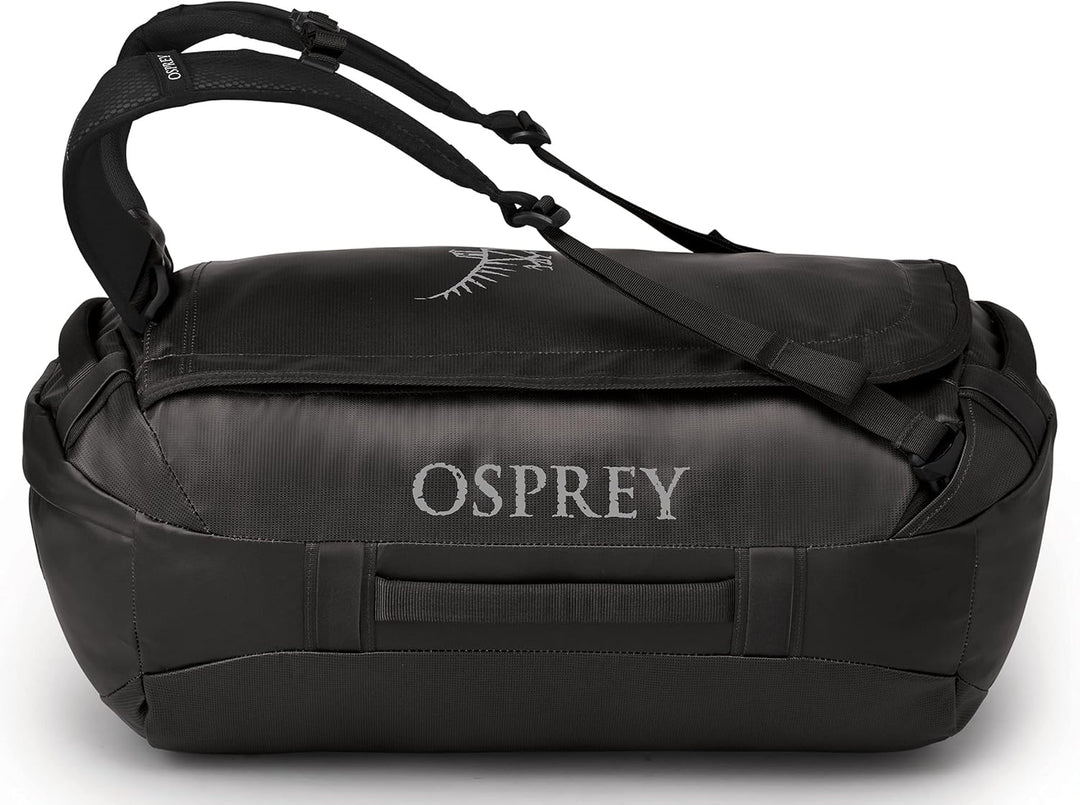 Osprey Unisex – Erwachsene Transporter 40 Duffel Bag Einheitsgrösse Schwarz, Einheitsgrösse Schwarz