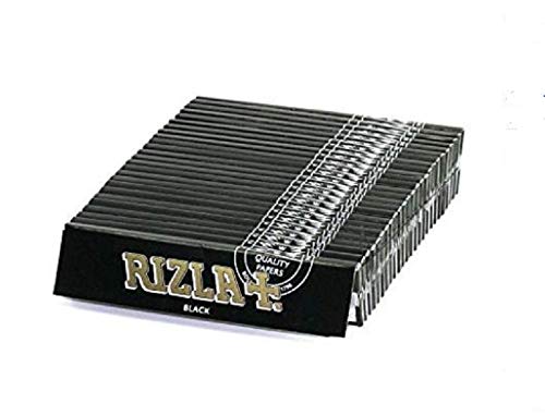 Slim Rizla Black Doppelrollblätter, 25 Stück