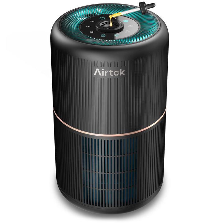 AIRTOK Luftreiniger, Luftreiniger Allergiker mit Aromatherapie, HEPA Luftfilter gegen Schimmel Staub