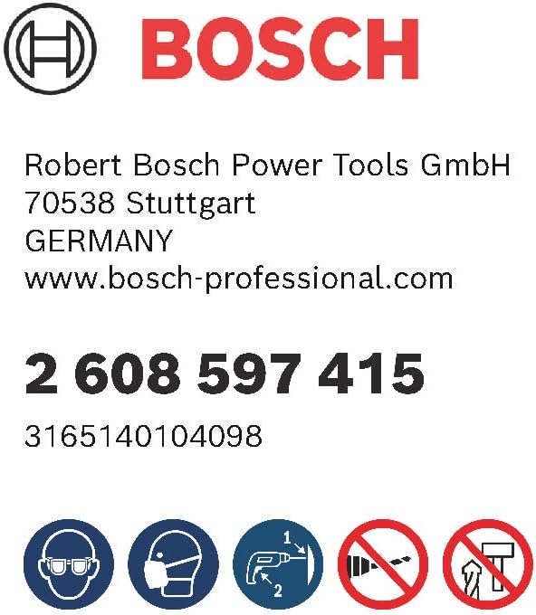 Bosch Professional Schalungs- und Installationsbohrer SDS-plus (Ø 24 mm) Durchmesser: 24/Gesamtlänge