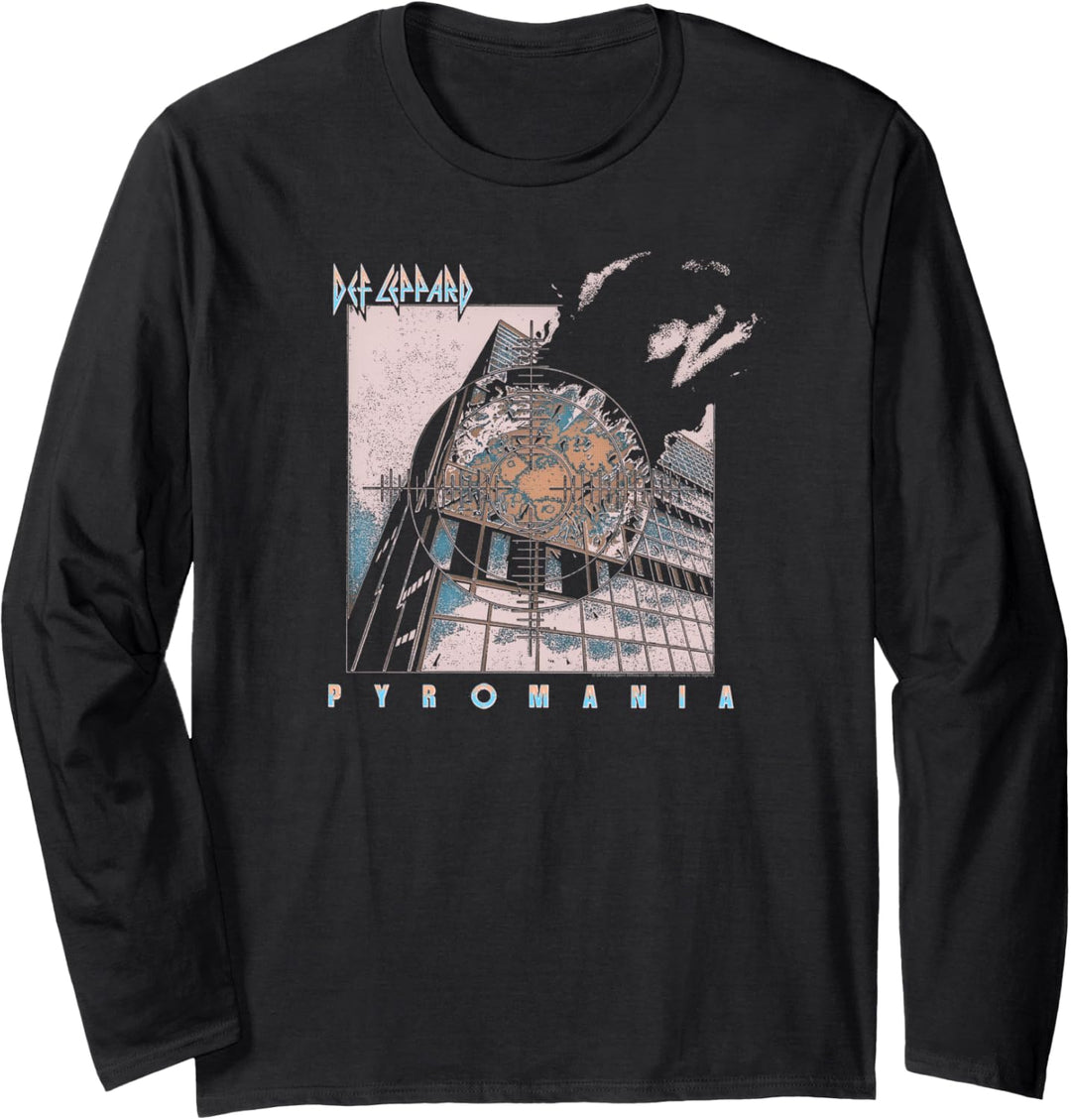 Def Leppard - Pyromanie verblasst Langarmshirt