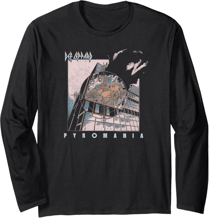 Def Leppard - Pyromanie verblasst Langarmshirt