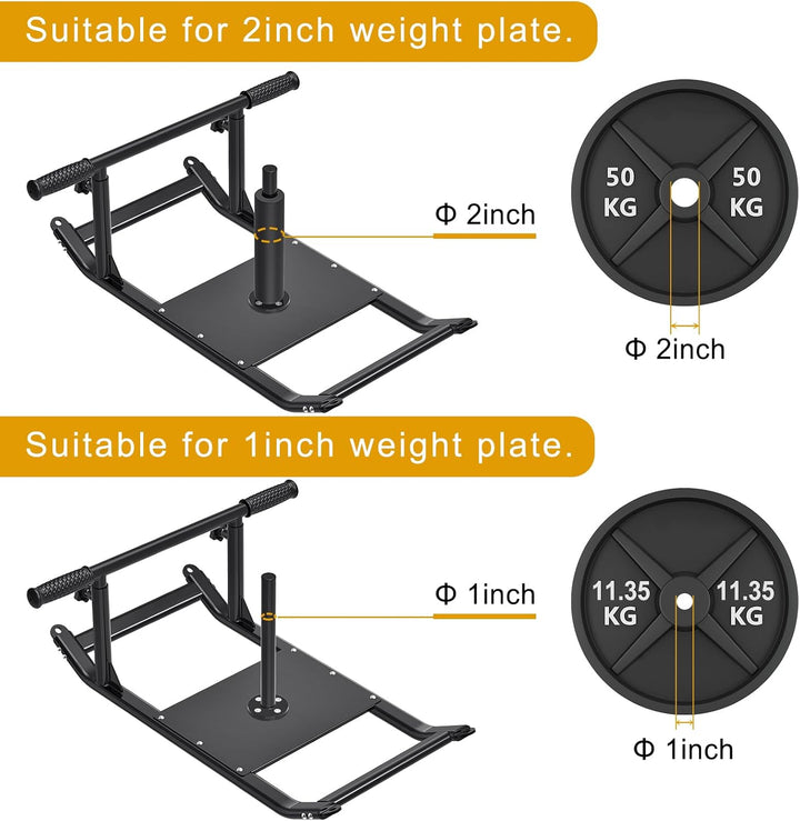 'Kipika Weight Sleds for Training, Push-Pull Football Sled, Adjustable Height Handle, Heavy Duty Ste