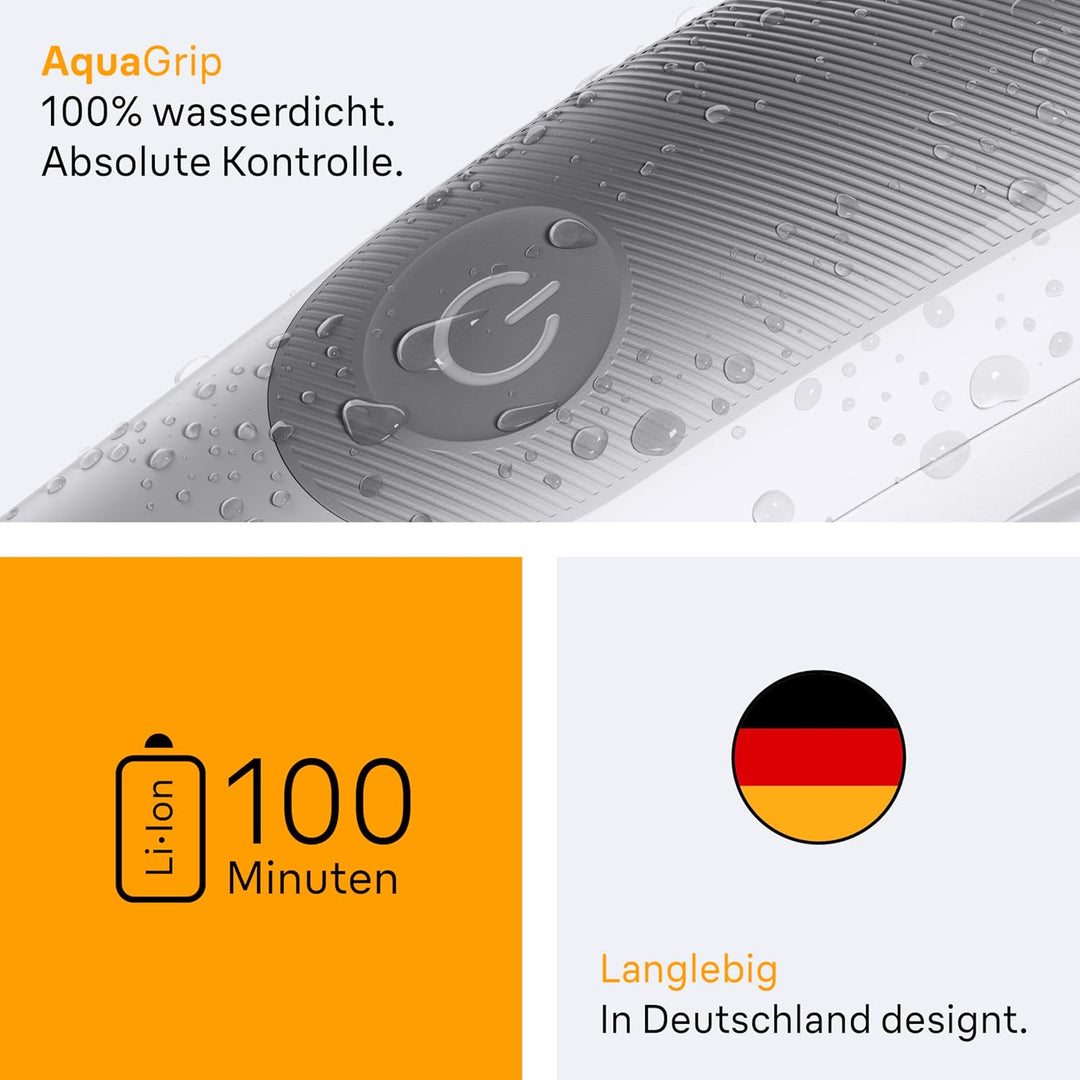 Braun Bodygroomer Series 5, Elektrischer Körperrasierer Herren mit 2 Zubehörteile, Kabelloser Trimme