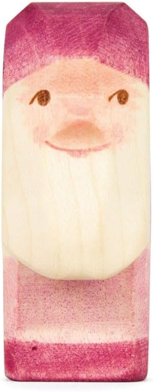Ostheimer - 25047 - Zwerg violett, Holz, Handarbeit, 6,3cm x 3,5cm x 2,5cm