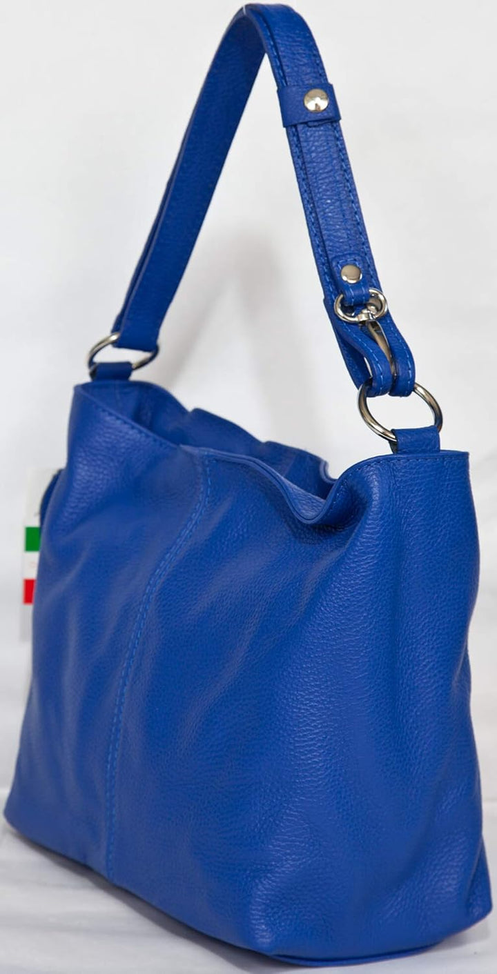 LucieElle Damen Ledertasche, Umhängetasche, Leder, Damen, Schultertasche, Leder, italienisch, Handta